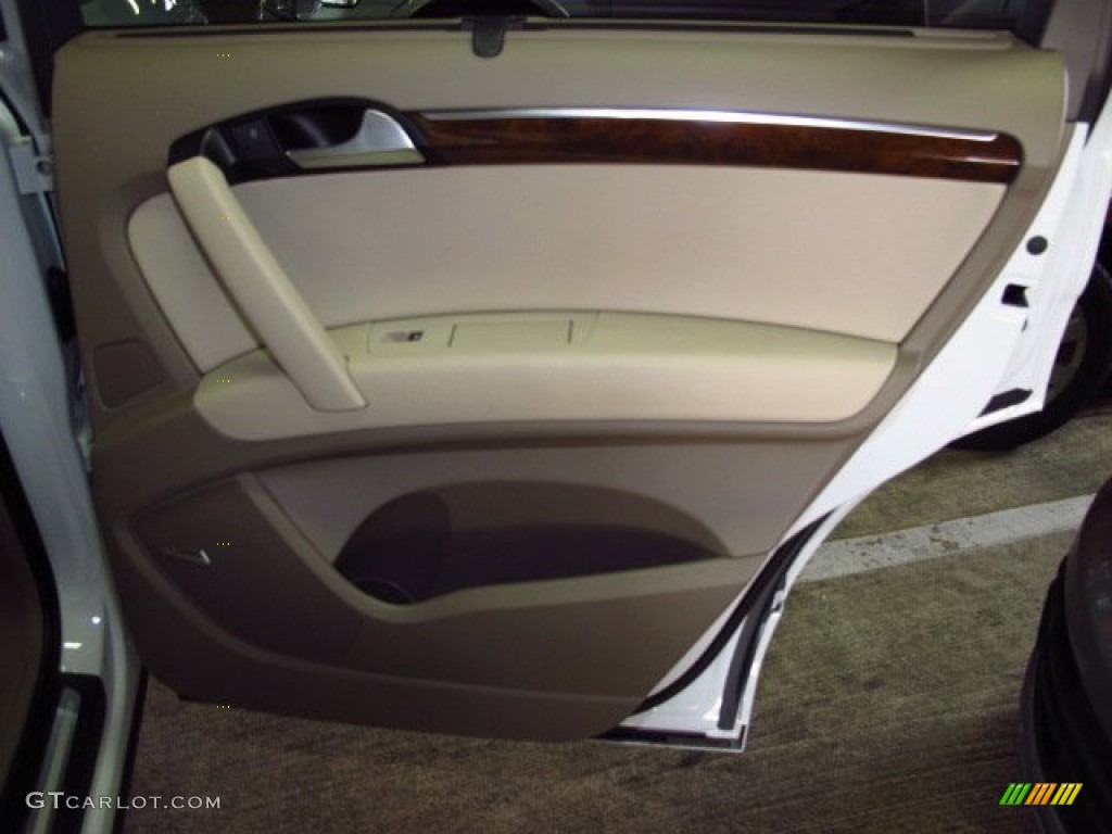 2014 Q7 3.0 TFSI quattro - Carrara White / Cardamom Beige photo #16