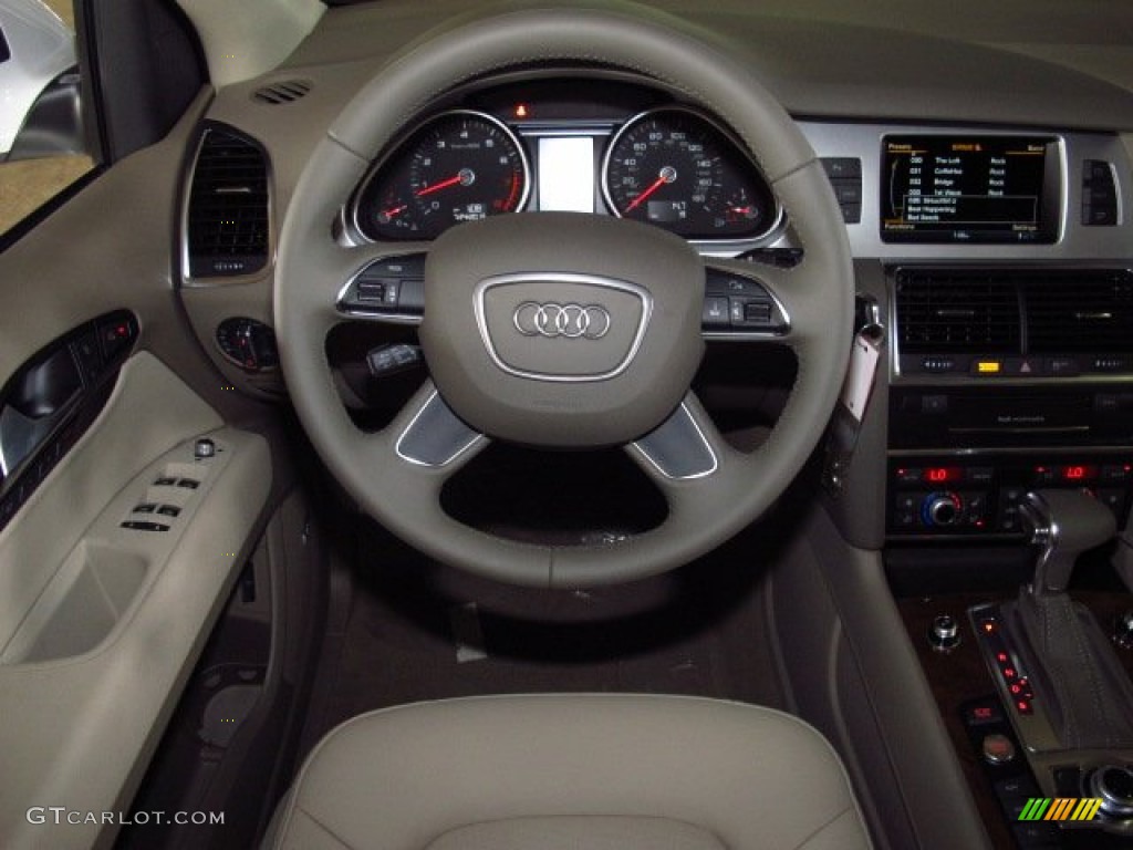 2014 Q7 3.0 TFSI quattro - Carrara White / Cardamom Beige photo #20