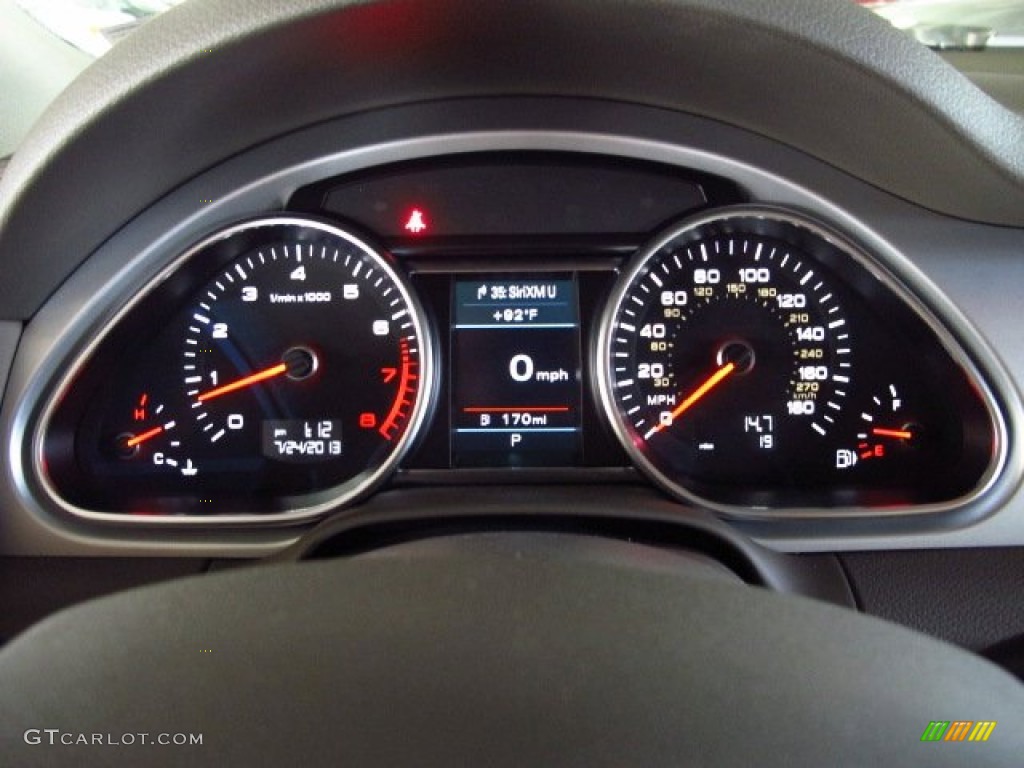 2014 Audi Q7 3.0 TFSI quattro Gauges Photo #83798876