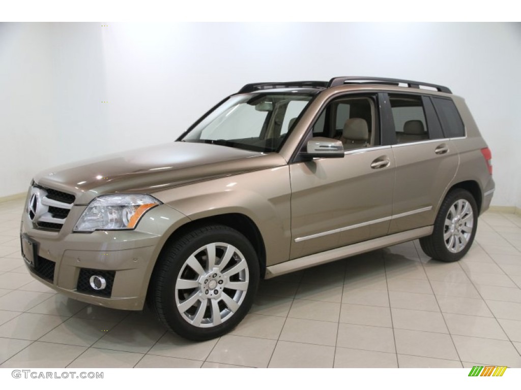 Sand Beige Metallic 2010 Mercedes-Benz GLK 350 4Matic Exterior Photo #83799871