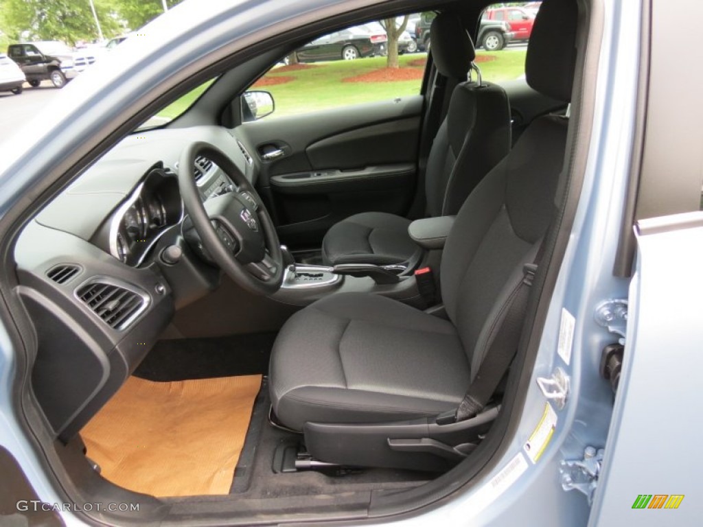 2013 Avenger SE V6 - Crystal Blue Pearl / Black photo #6