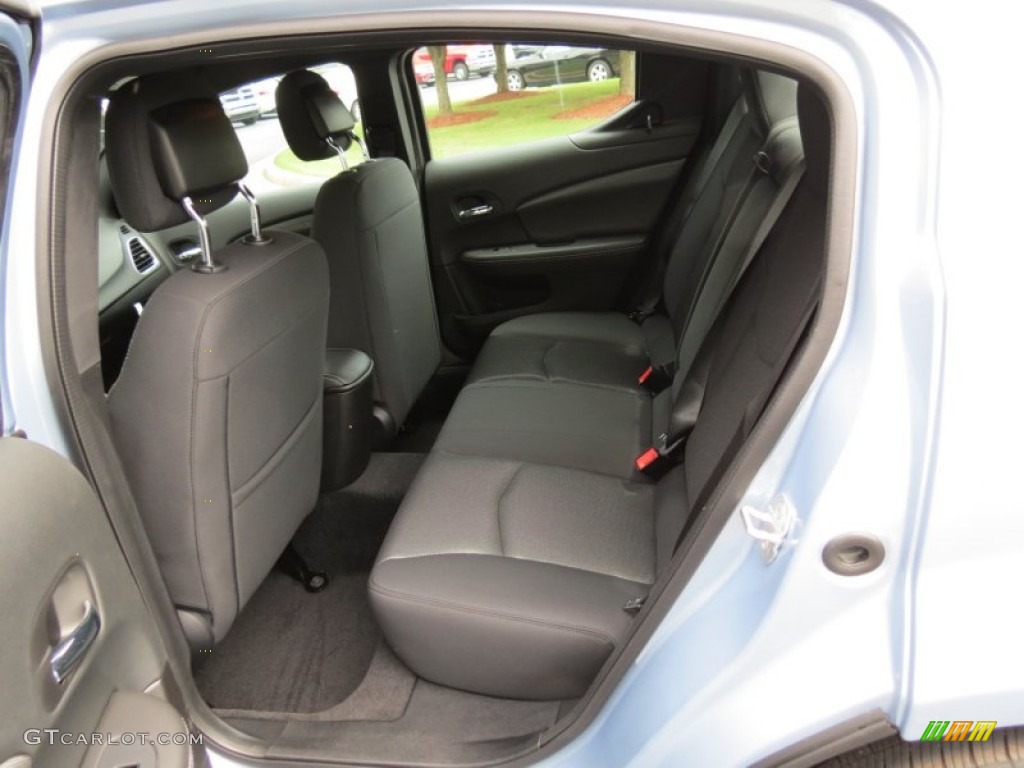 2013 Avenger SE V6 - Crystal Blue Pearl / Black photo #7