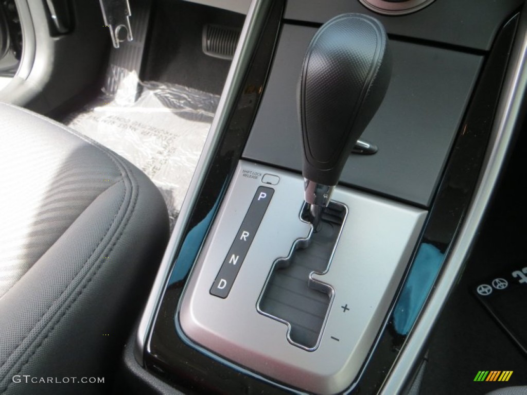2013 Elantra GLS - Midnight Black / Gray photo #28