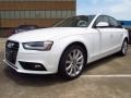 Ibis White - A4 2.0T Sedan Photo No. 6