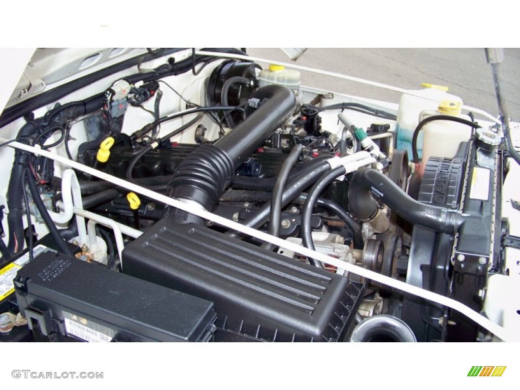 2006 Jeep Wrangler SE 4x4 4.0 Liter OHV 12V Inline 6 Cylinder Engine Photo #83800576