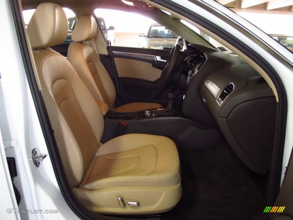 Velvet Beige/Moor Brown Interior 2013 Audi A4 2.0T Sedan Photo #83800639