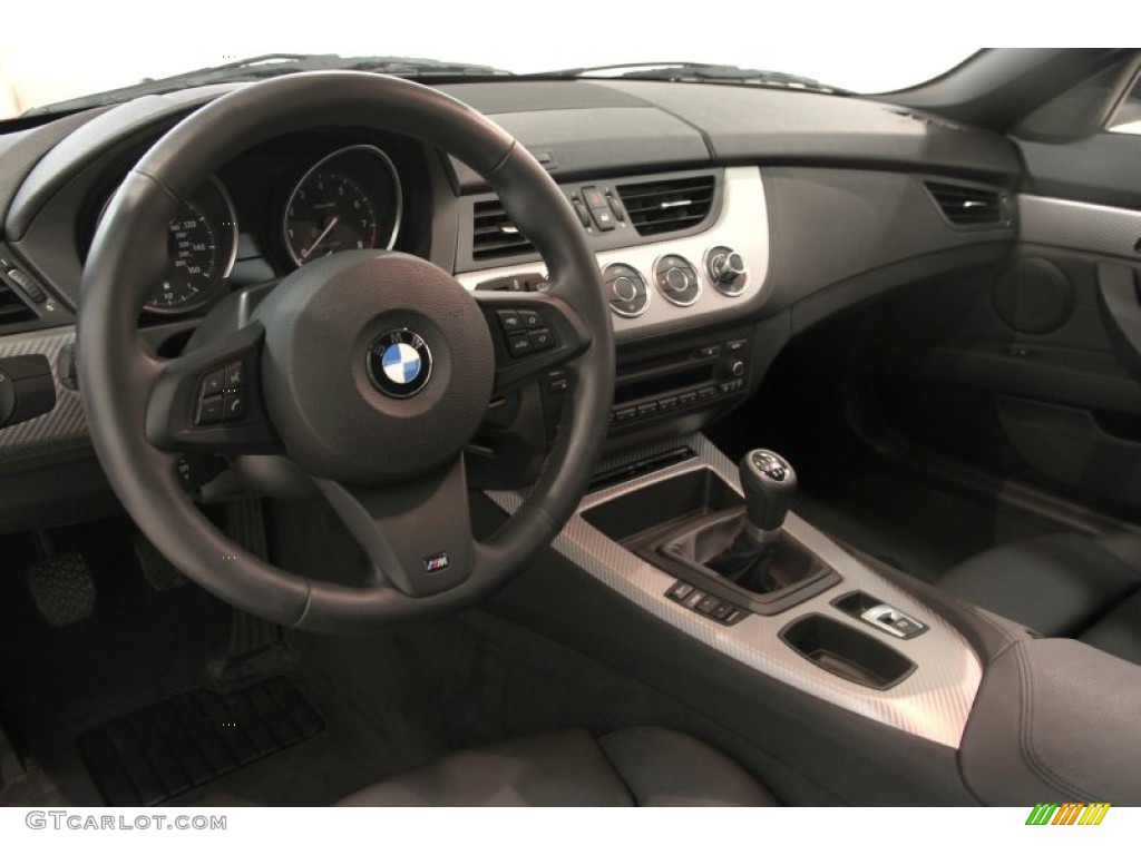 2011 BMW Z4 sDrive30i Roadster Black Dashboard Photo #83800864