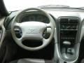 Medium Graphite 2002 Ford Mustang V6 Coupe Dashboard