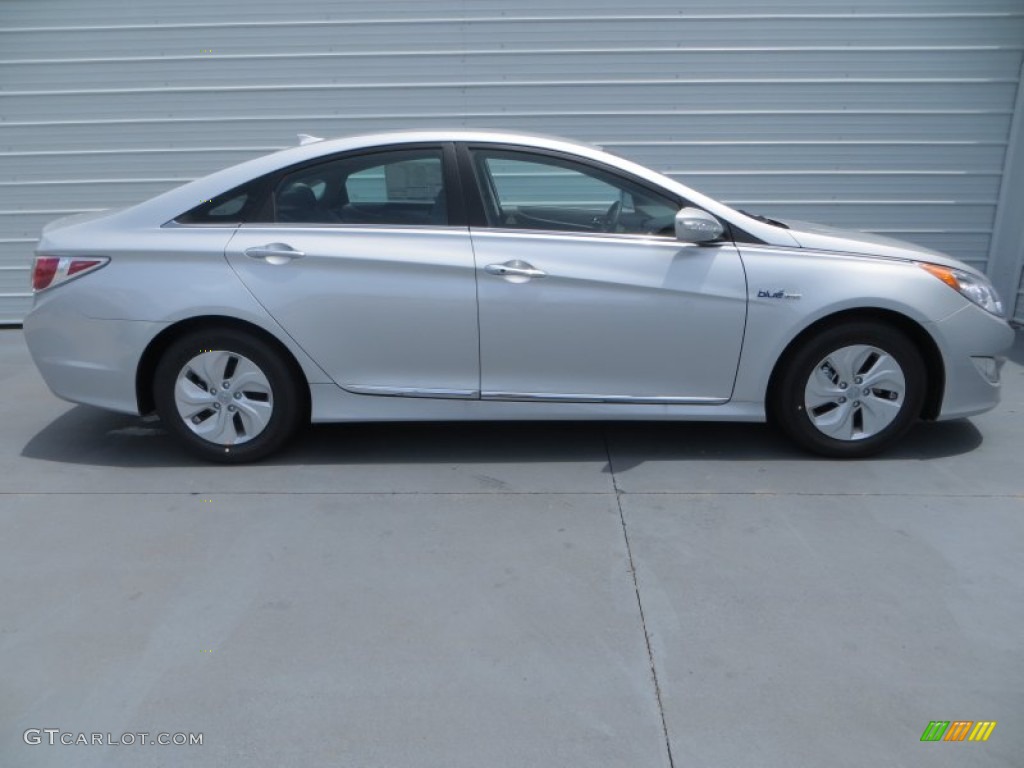 Silver Frost Metallic 2013 Hyundai Sonata Hybrid Limited Exterior Photo #83802172