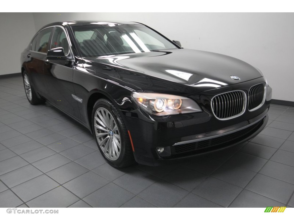 2011 7 Series 750Li Sedan - Jet Black / Black photo #1