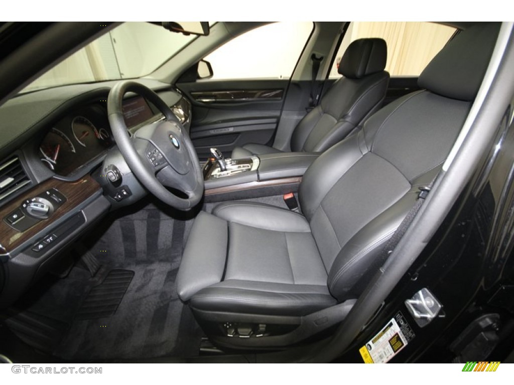 2011 7 Series 750Li Sedan - Jet Black / Black photo #3