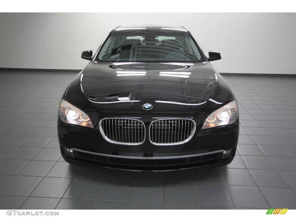 2011 7 Series 750Li Sedan - Jet Black / Black photo #6