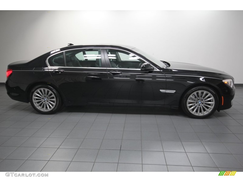 2011 7 Series 750Li Sedan - Jet Black / Black photo #7