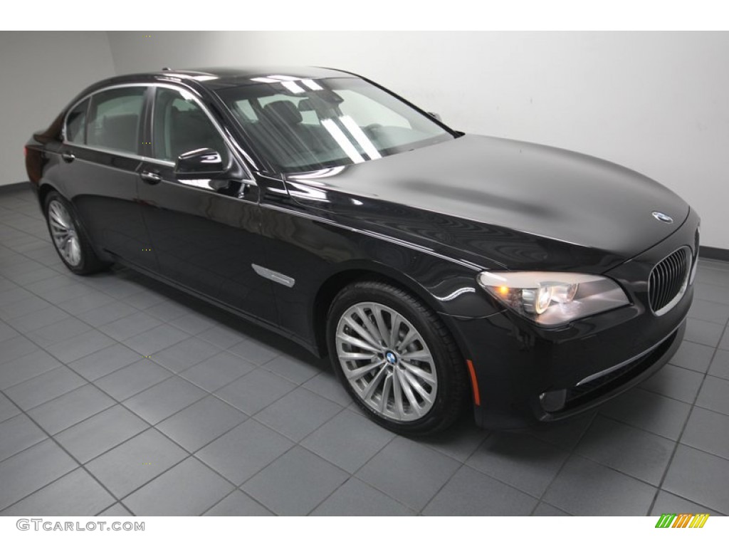 2011 7 Series 750Li Sedan - Jet Black / Black photo #8