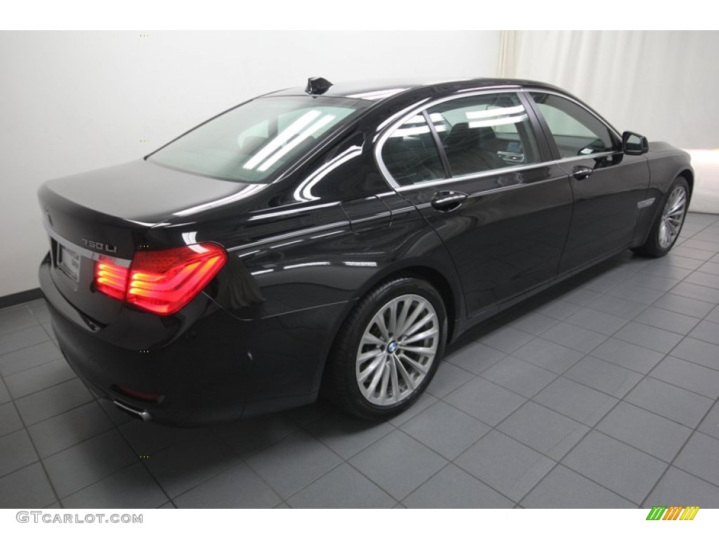 2011 7 Series 750Li Sedan - Jet Black / Black photo #11