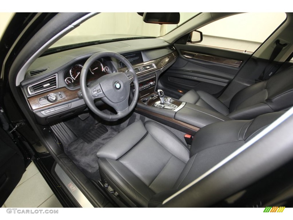 2011 7 Series 750Li Sedan - Jet Black / Black photo #13