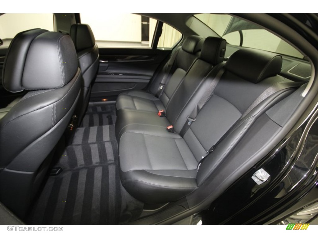 2011 7 Series 750Li Sedan - Jet Black / Black photo #14