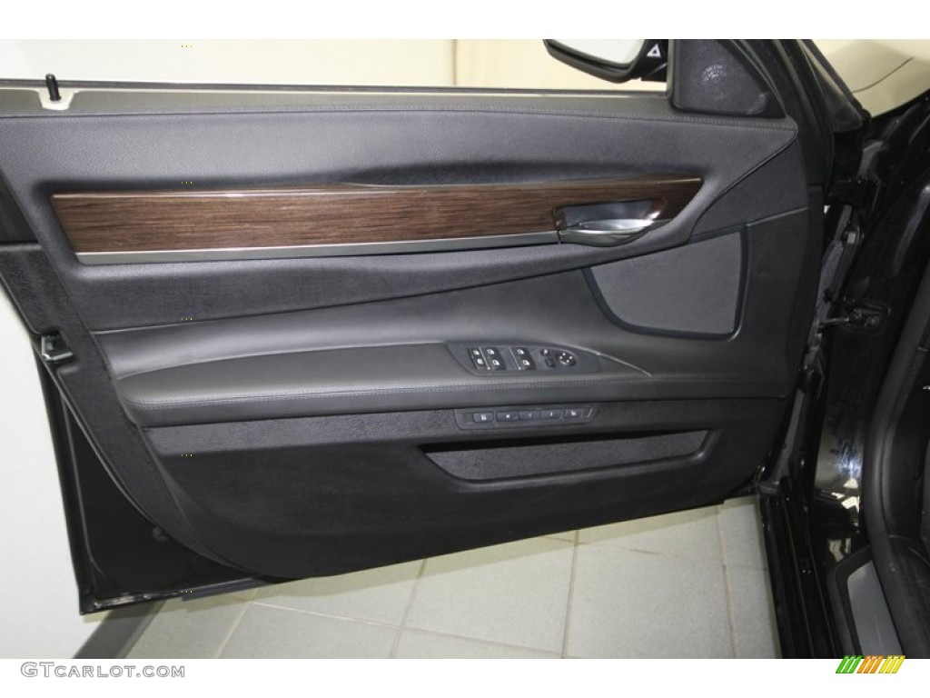 2011 7 Series 750Li Sedan - Jet Black / Black photo #15