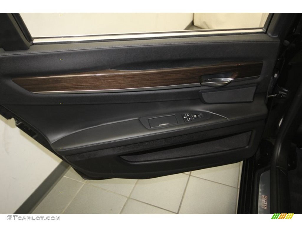 2011 7 Series 750Li Sedan - Jet Black / Black photo #32