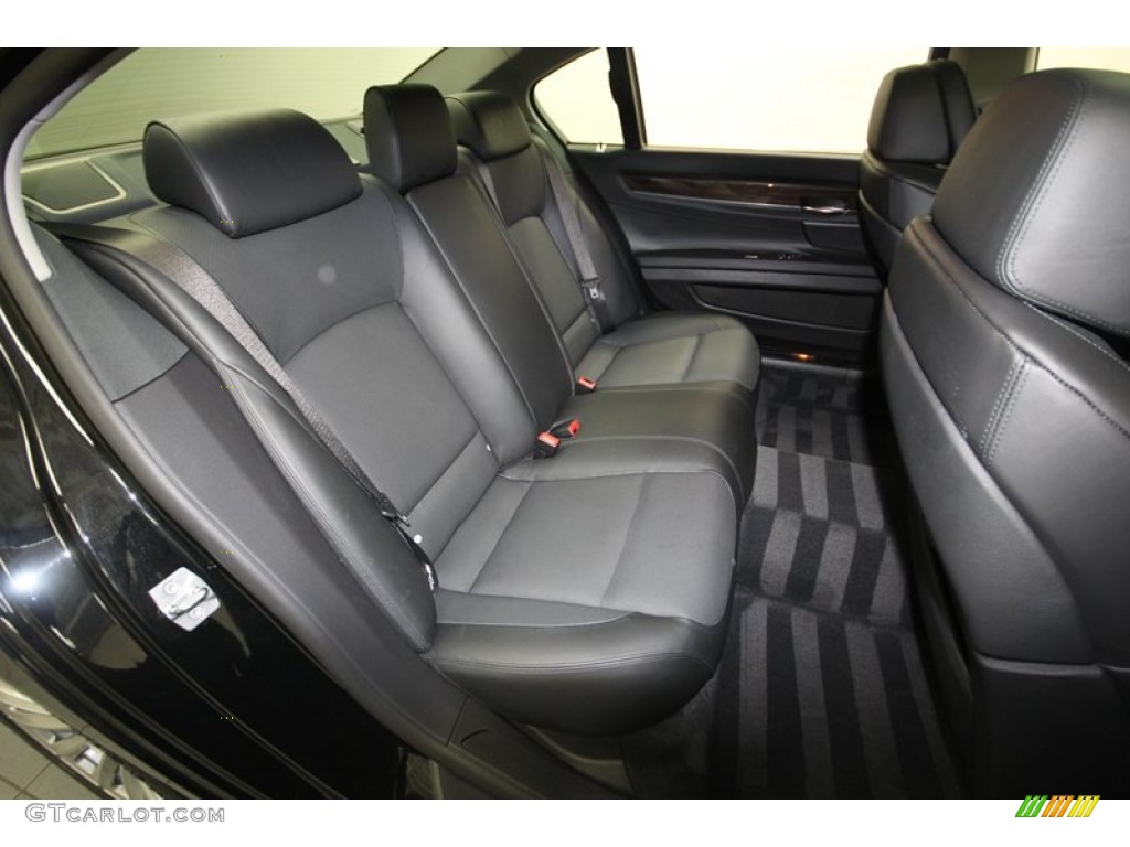 2011 7 Series 750Li Sedan - Jet Black / Black photo #43