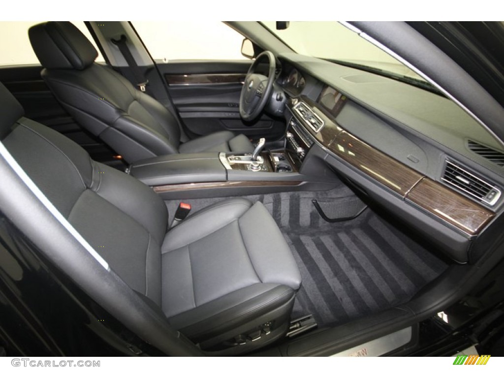 2011 7 Series 750Li Sedan - Jet Black / Black photo #44