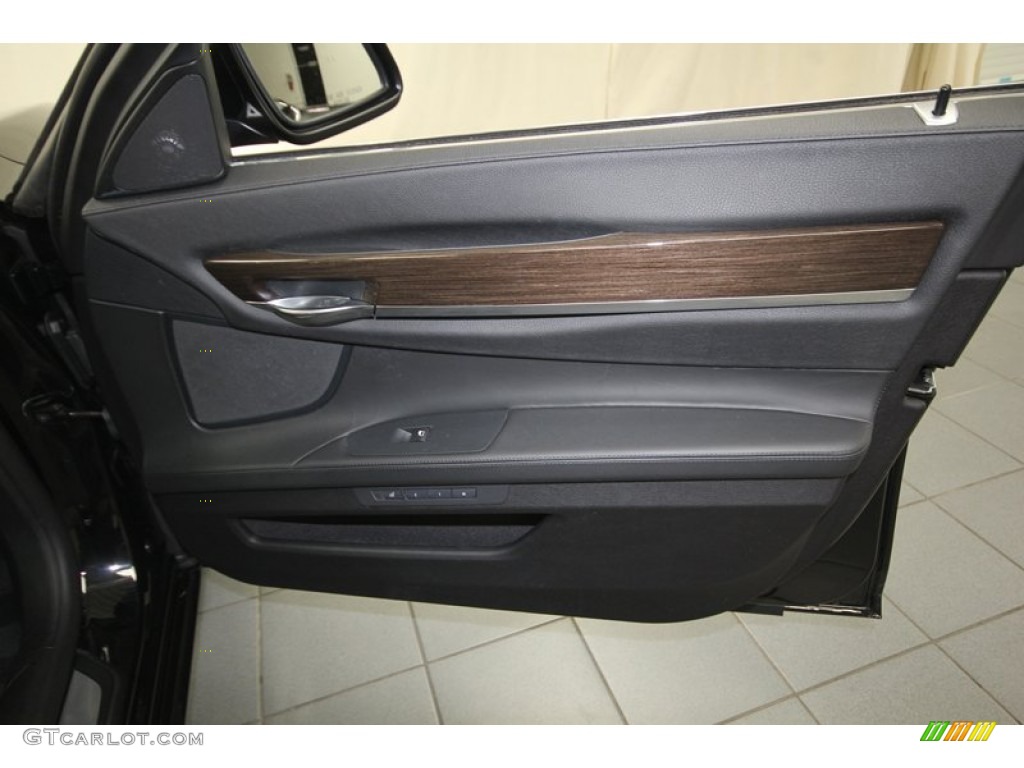 2011 7 Series 750Li Sedan - Jet Black / Black photo #46
