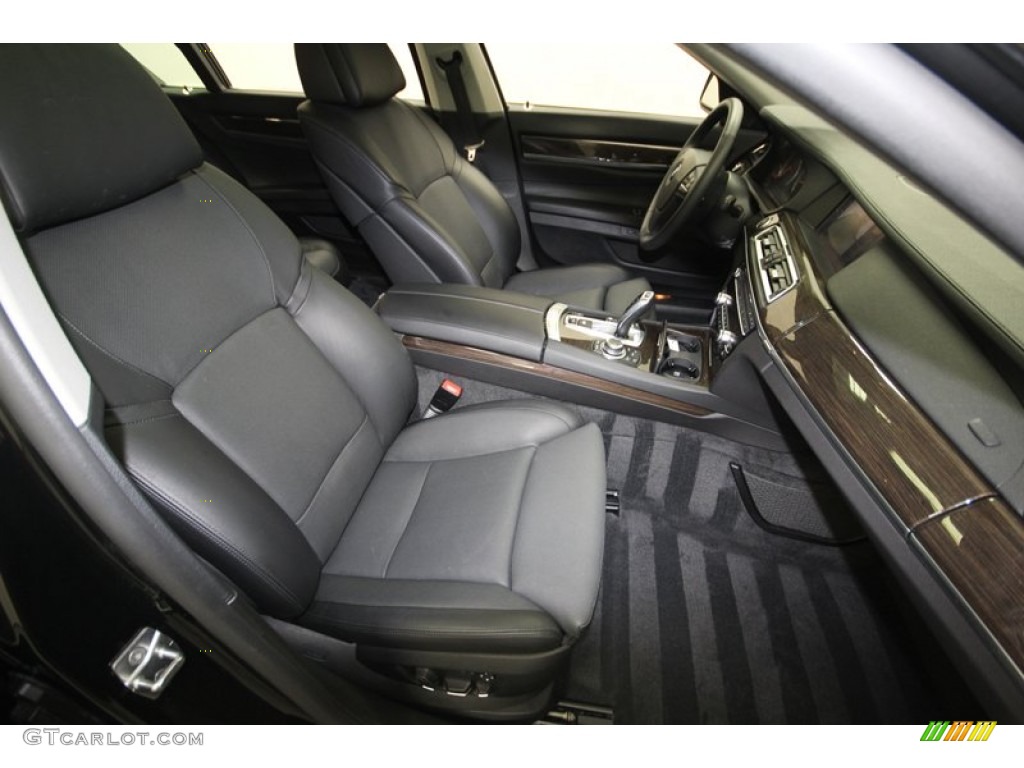 2011 7 Series 750Li Sedan - Jet Black / Black photo #48