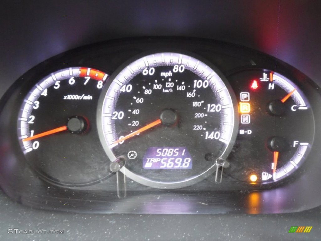 2009 Mazda MAZDA5 Sport Gauges Photos
