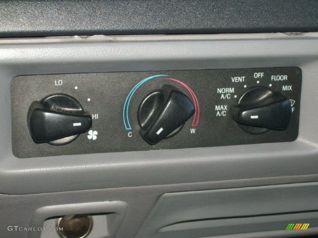 1996 Ford F250 XLT Extended Cab Controls Photos