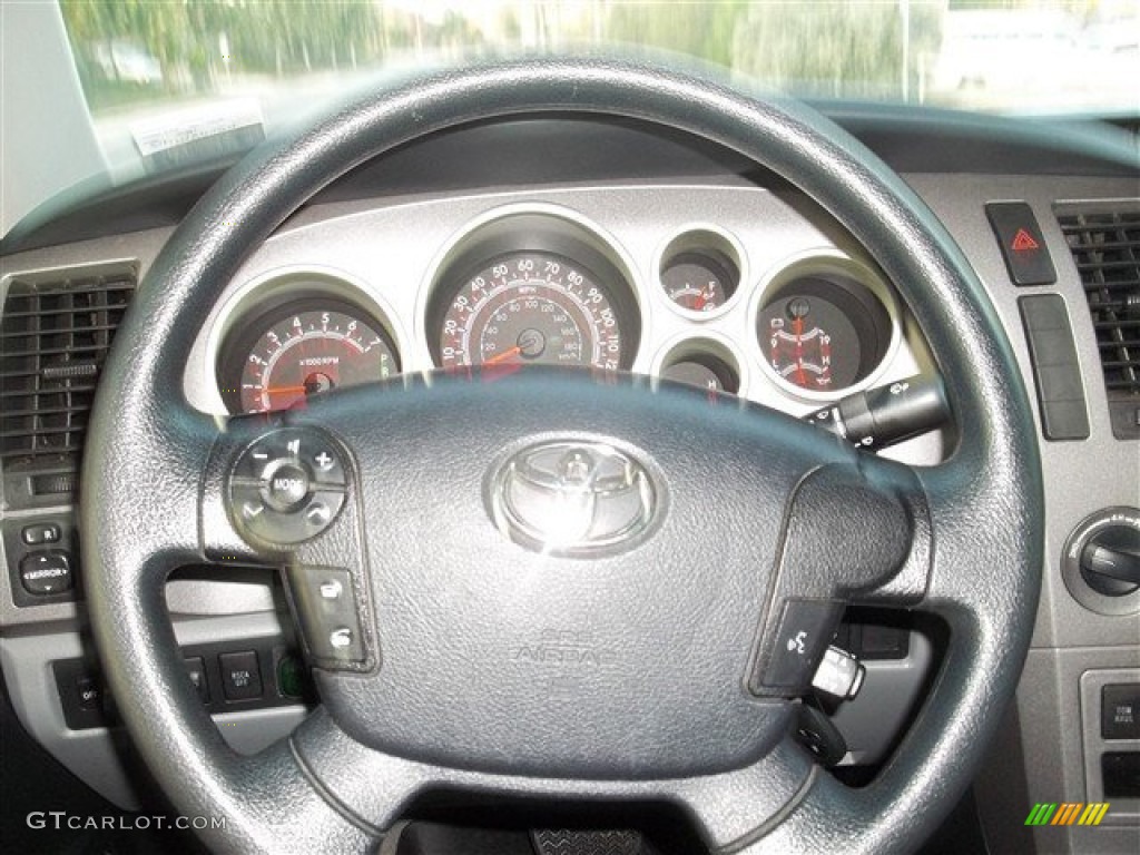 2010 Tundra Double Cab 4x4 - Silver Sky Metallic / Graphite Gray photo #25