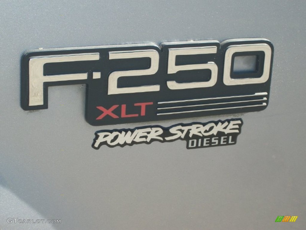 1996 Ford F250 XLT Extended Cab Marks and Logos Photo #83806556