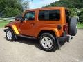 2011 Mango Tango Pearl Jeep Wrangler Sahara 4x4  photo #17