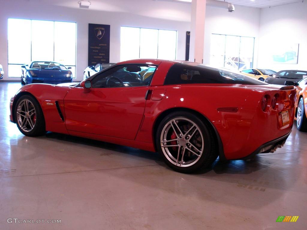 2006 Corvette Z06 - Victory Red / Ebony Black photo #21