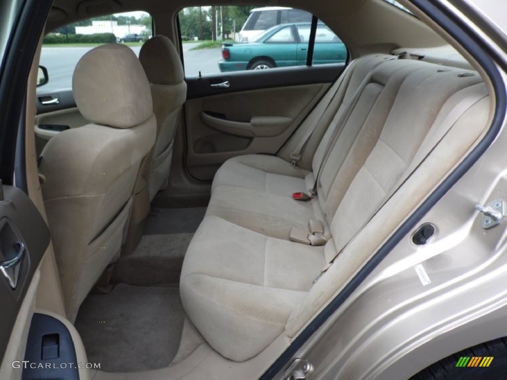 2005 Honda Accord LX Sedan Rear Seat Photo #83806828