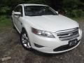 2010 White Platinum Metallic Tri-Coat Ford Taurus SEL  photo #2