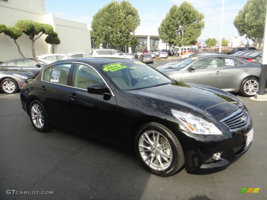 Black Obsidian 2011 Infiniti G 37 Journey Sedan Exterior Photo #83807068