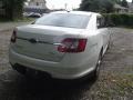 2010 White Platinum Metallic Tri-Coat Ford Taurus SEL  photo #3