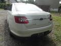 2010 White Platinum Metallic Tri-Coat Ford Taurus SEL  photo #4
