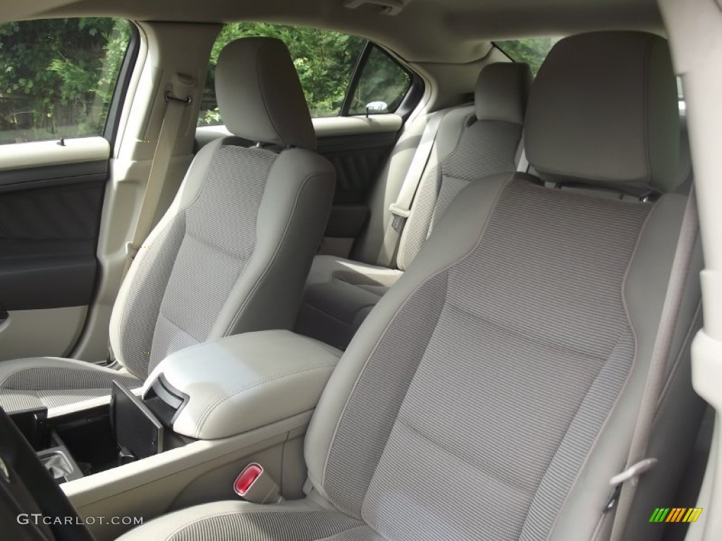 2010 Taurus SEL - White Platinum Metallic Tri-Coat / Light Stone photo #9