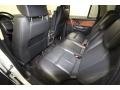 2007 Land Rover Range Rover Sport Ebony Black Interior Rear Seat Photo