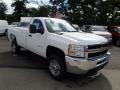 Summit White - Silverado 2500HD WT Regular Cab Photo No. 4