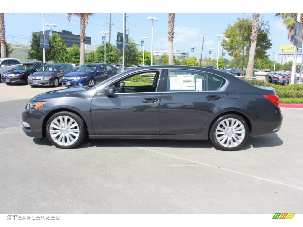Graphite Luster Metallic 2014 Acura RLX Krell Audio Package Exterior Photo #83807950