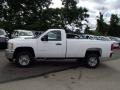 2014 Summit White Chevrolet Silverado 2500HD WT Regular Cab  photo #1