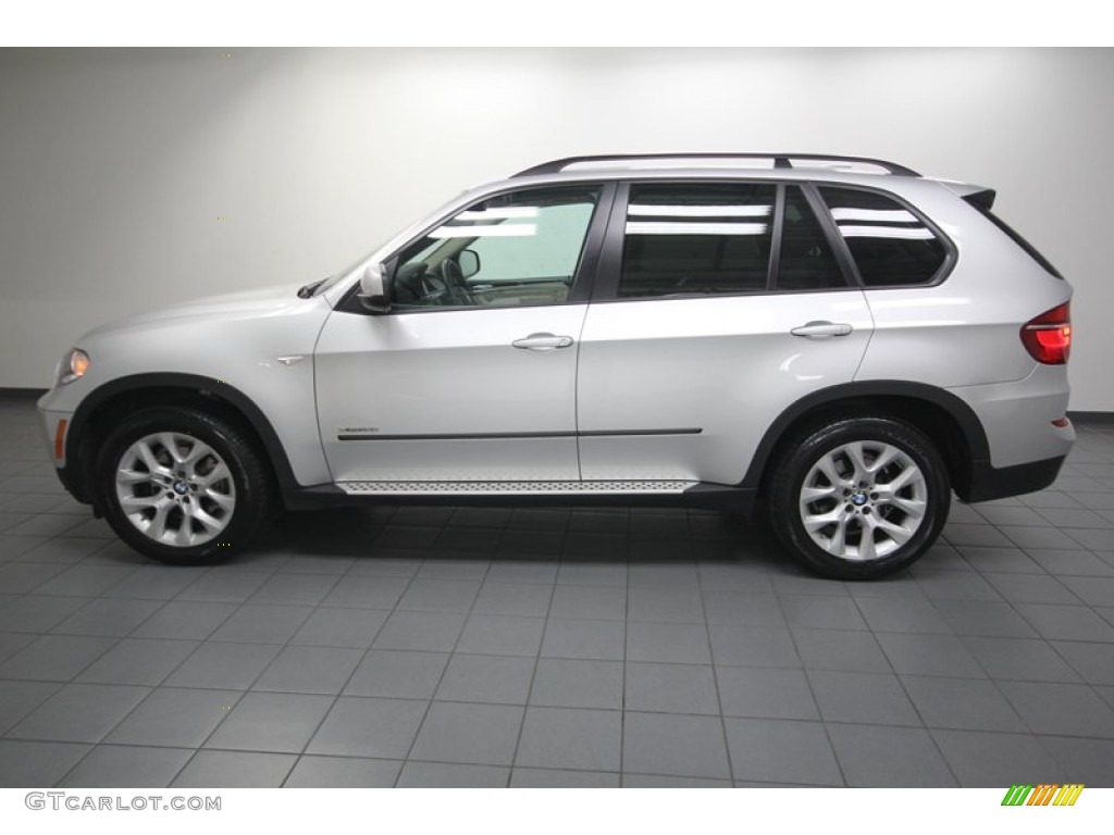 2011 X5 xDrive 35i - Titanium Silver Metallic / Oyster photo #2