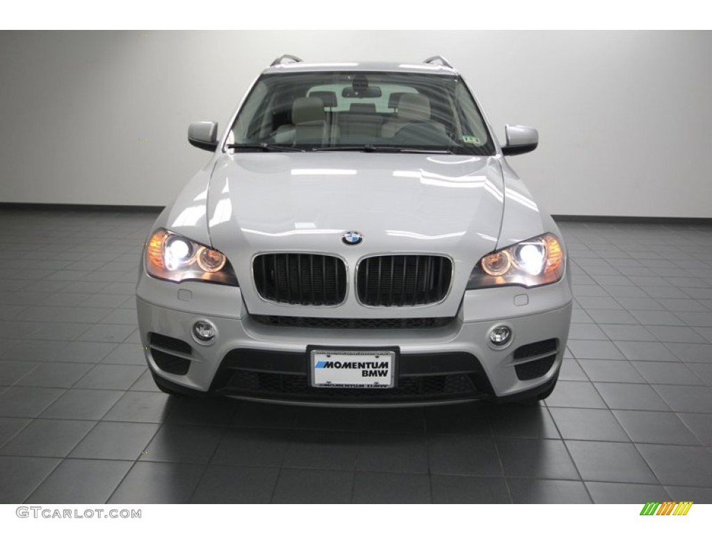 2011 X5 xDrive 35i - Titanium Silver Metallic / Oyster photo #6