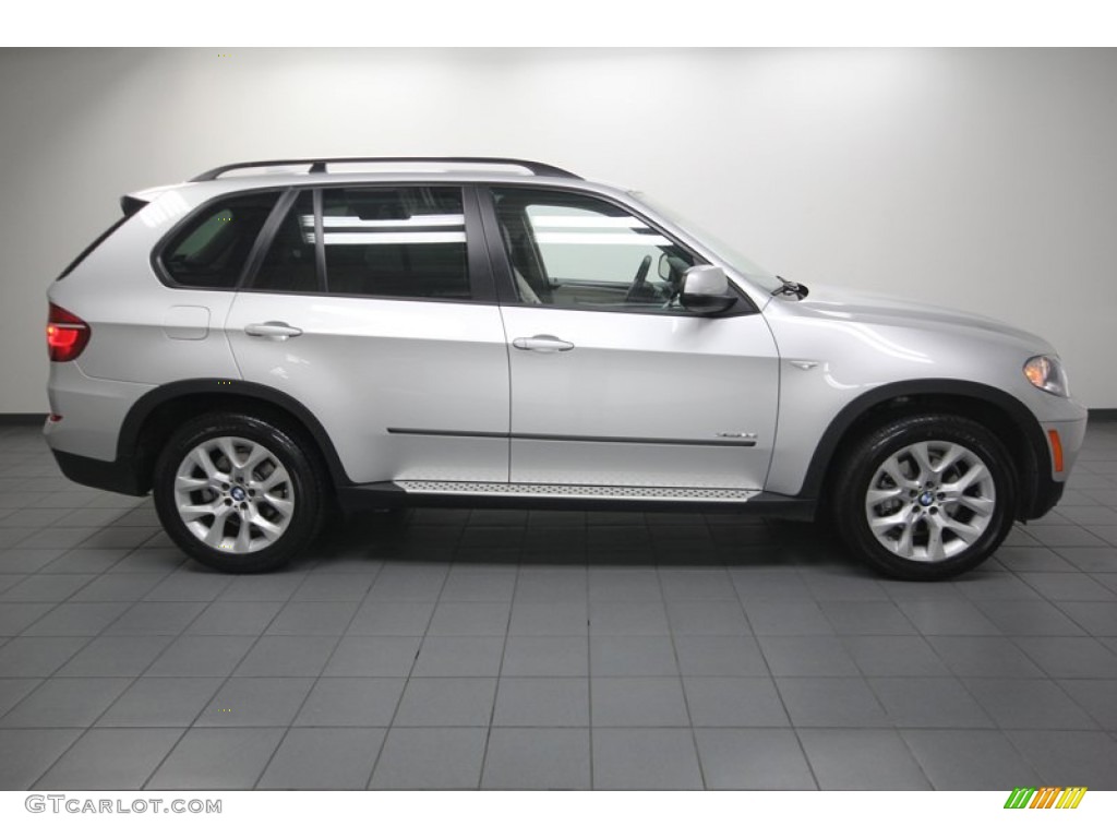 2011 X5 xDrive 35i - Titanium Silver Metallic / Oyster photo #7