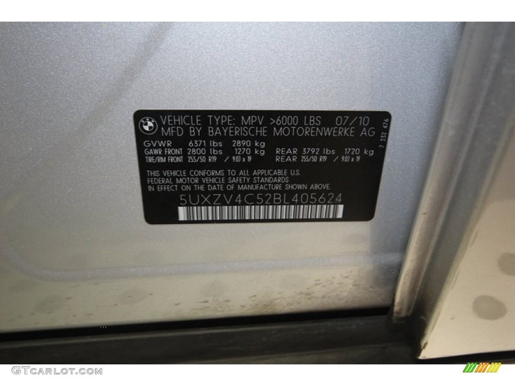 2011 X5 xDrive 35i - Titanium Silver Metallic / Oyster photo #9