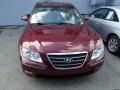 2010 Dark Cherry Red Hyundai Sonata Limited  photo #2