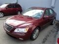 2010 Dark Cherry Red Hyundai Sonata Limited  photo #3