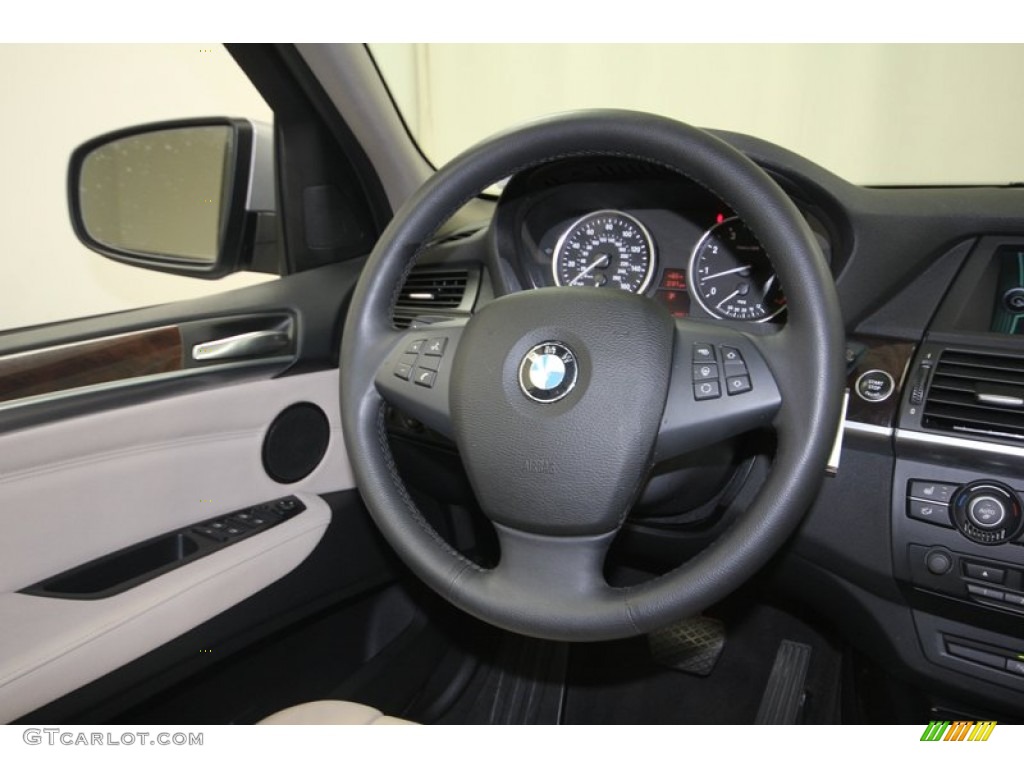 2011 X5 xDrive 35i - Titanium Silver Metallic / Oyster photo #35